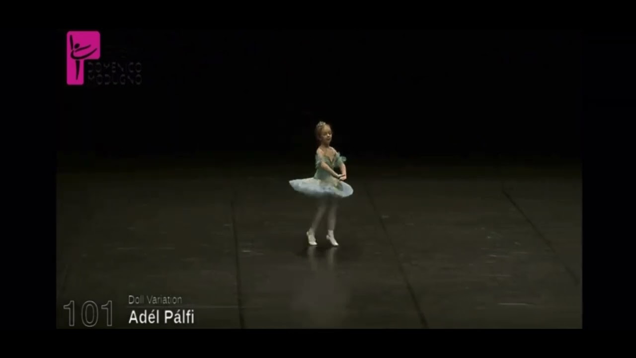 Pálfi Adél , Gold - International Ballet dance competition DOMENICO MODUGNO !