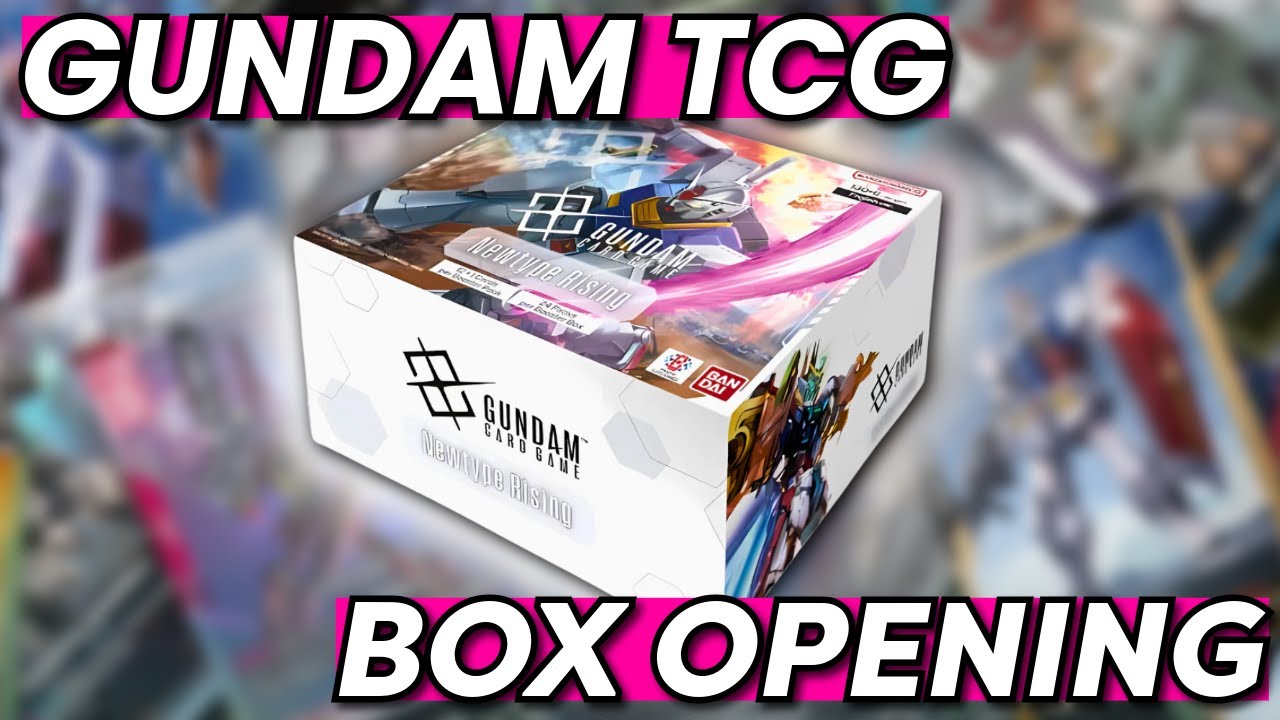Gundam TCG Booster Box Opening – What Did We Pull?!