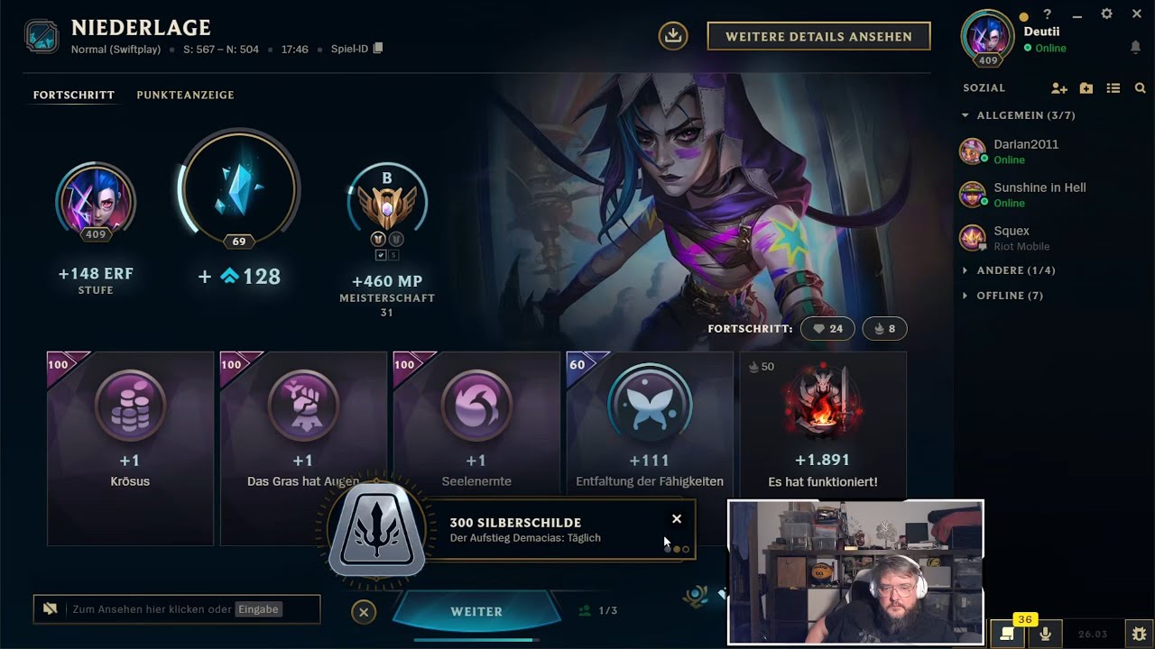 League of Legends | SWIFTPLAY | Jinx | B | w/friends | 17.02.2026 | 4