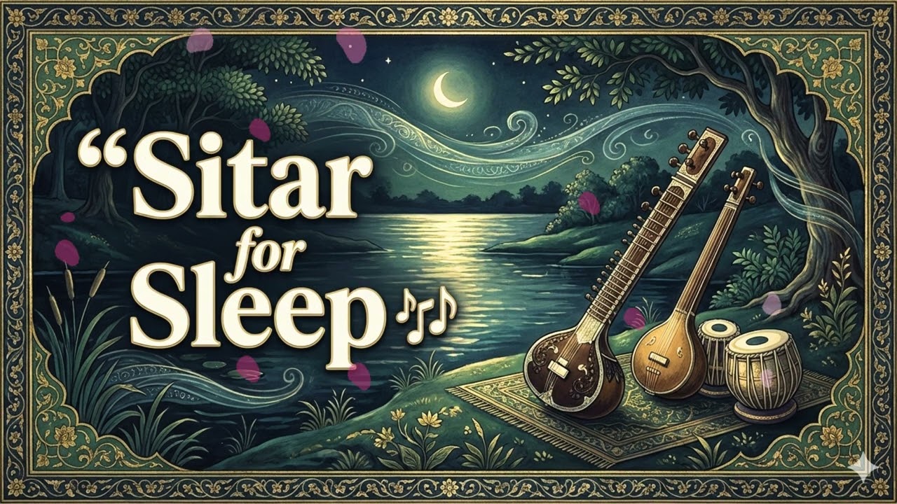 Sitar for Sleep 🎶 | Calm Indian Classical Music for Deep Relaxation & Meditation