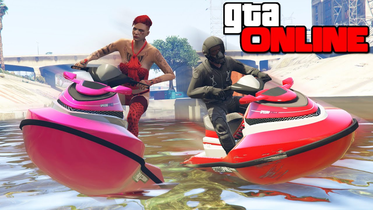 АДСКИЙ ДРИФТ НА ВОДНЫХ СКУТЕРАХ В GTA 5 ONLINE! #177