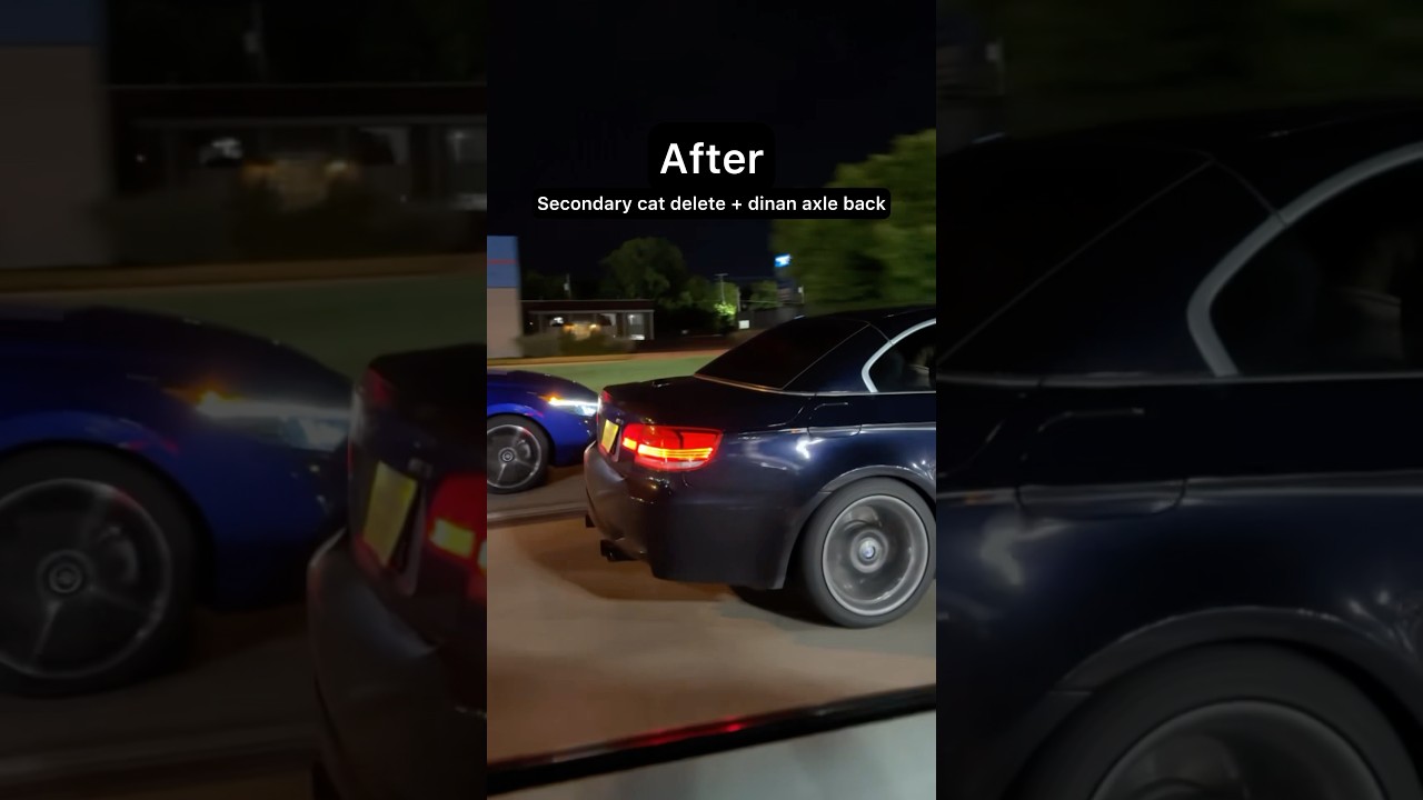 Secondary cat delete on E9X M3