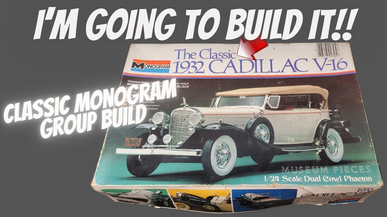 Taking at a look at my next build!! Monogram 1932 Cadillac V16