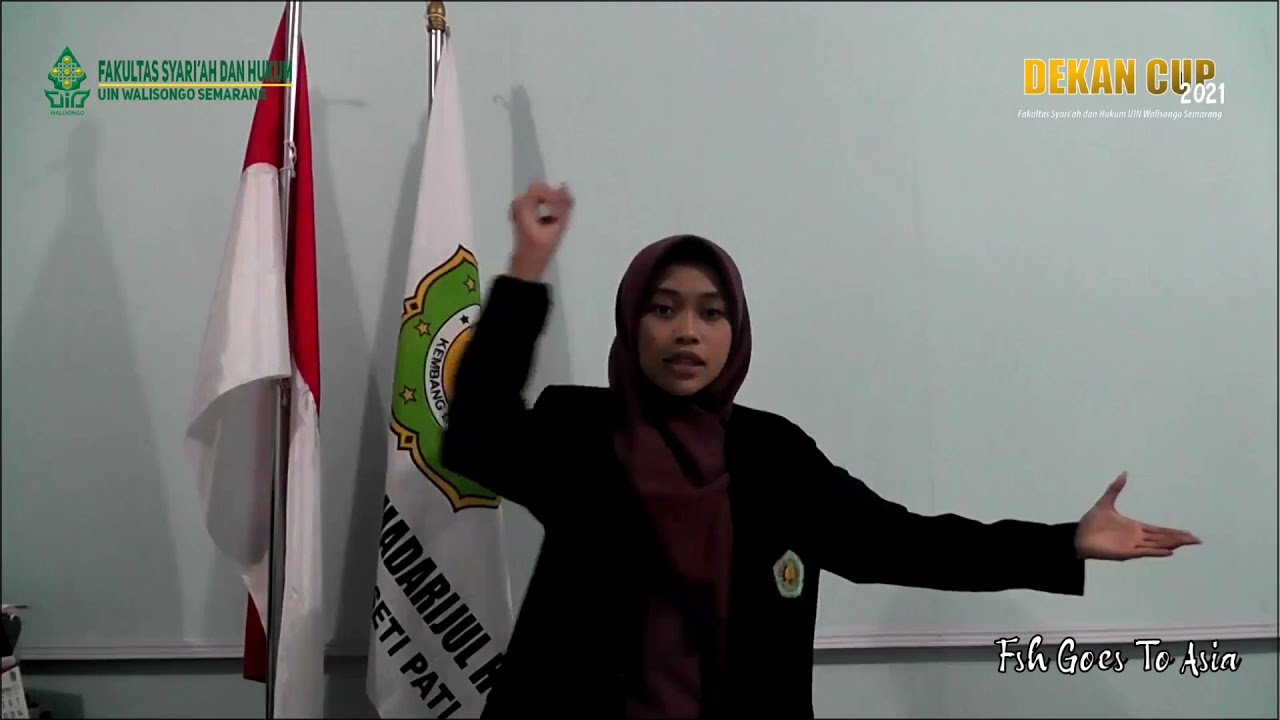(29) Faizatus Salma S; Dekan Cup FSH UIN Walisongo 2021; Lomba Dai Virtual Tingkat Nasional