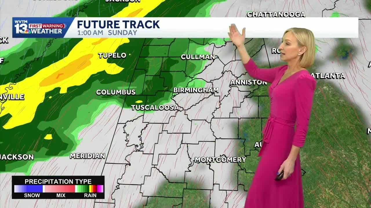 Alabama Weather Forecast: Warm Through the Week Before Easter Cold Front Brings Rain