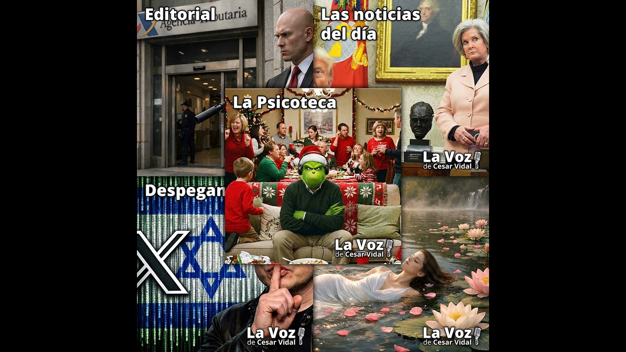 Programa Completo de La Voz de C&eacute;sar Vidal - 17/12/25