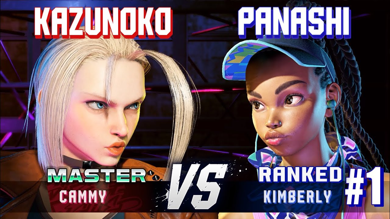 SF6 ▰ KAZUNOKO (Cammy) vs PANASHI (#1 Ranked Kimberly) ▰ Ranked Matches