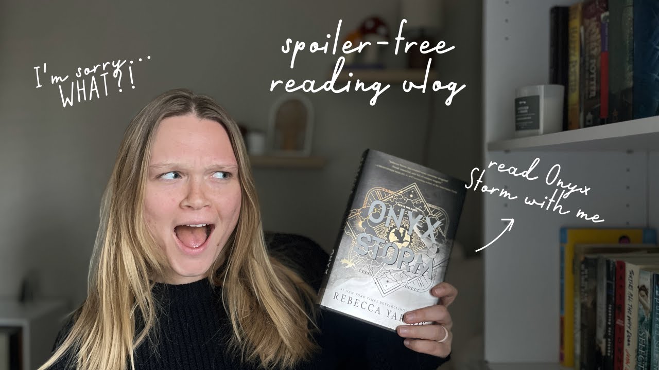Reading & Reviewing Onyx Storm by Rebecca Yarros | Fantasy Book Vlog & First Impressions
