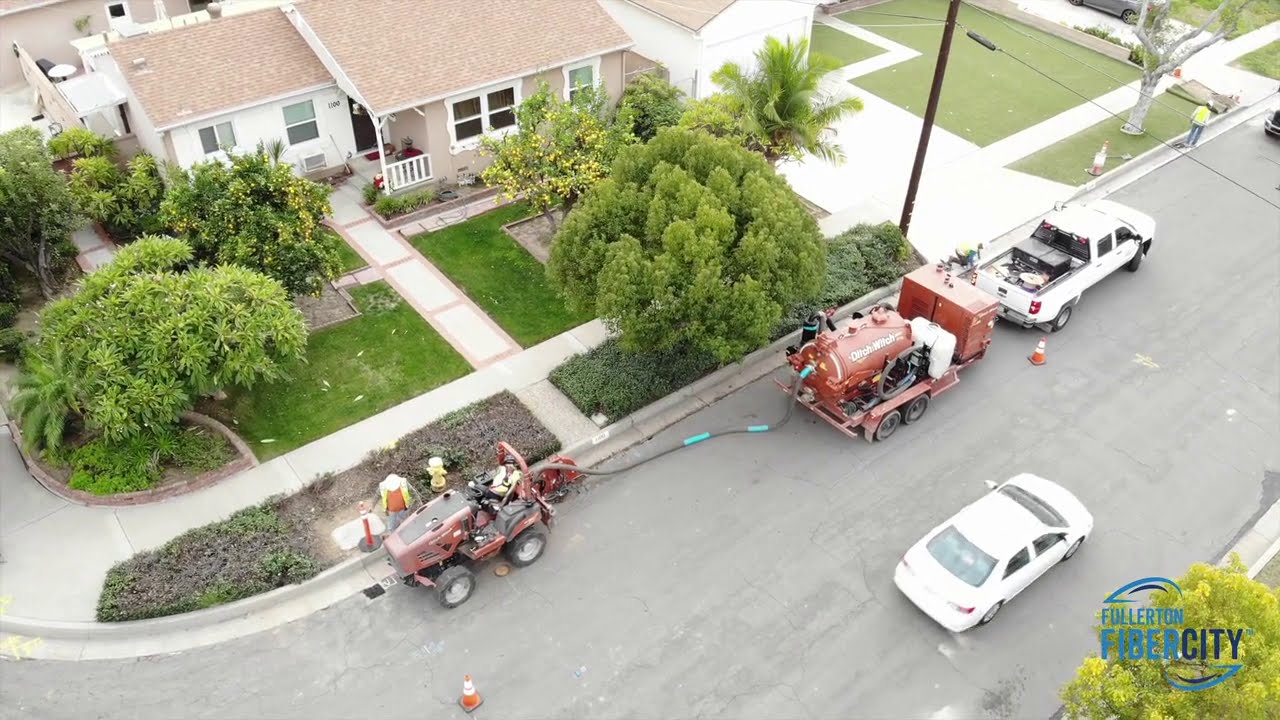 Construction of the Fullerton FiberCity® powered by SiFi Networks
