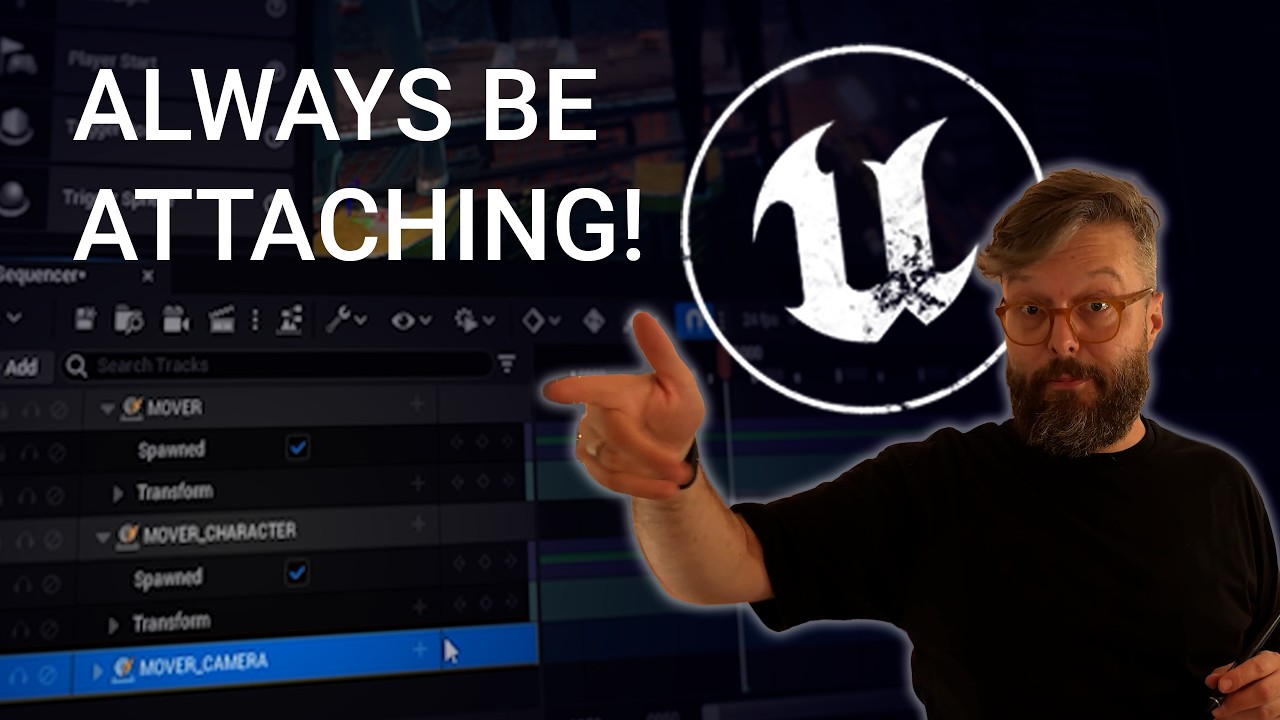 How to Build Sequencer Hierarchies in Unreal Engine 5 for Animation & Previs