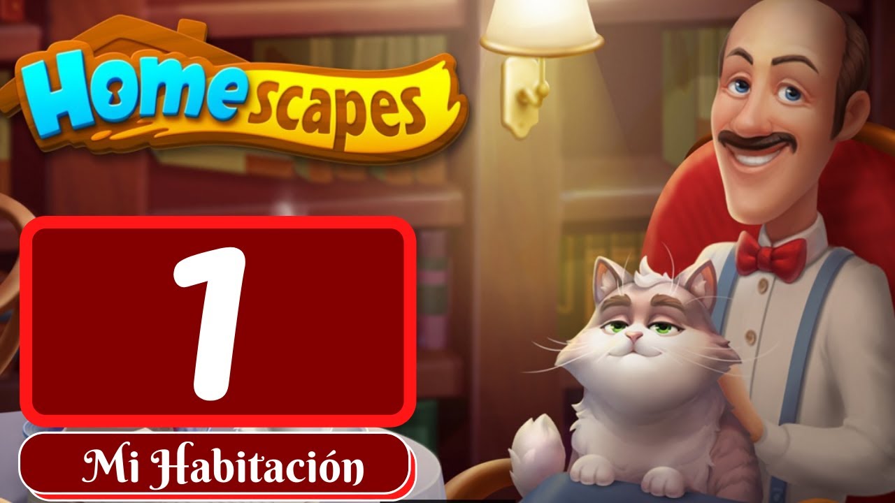Homescapes 🏡 - Día 1 - Mi habitación - Gameplay Español
