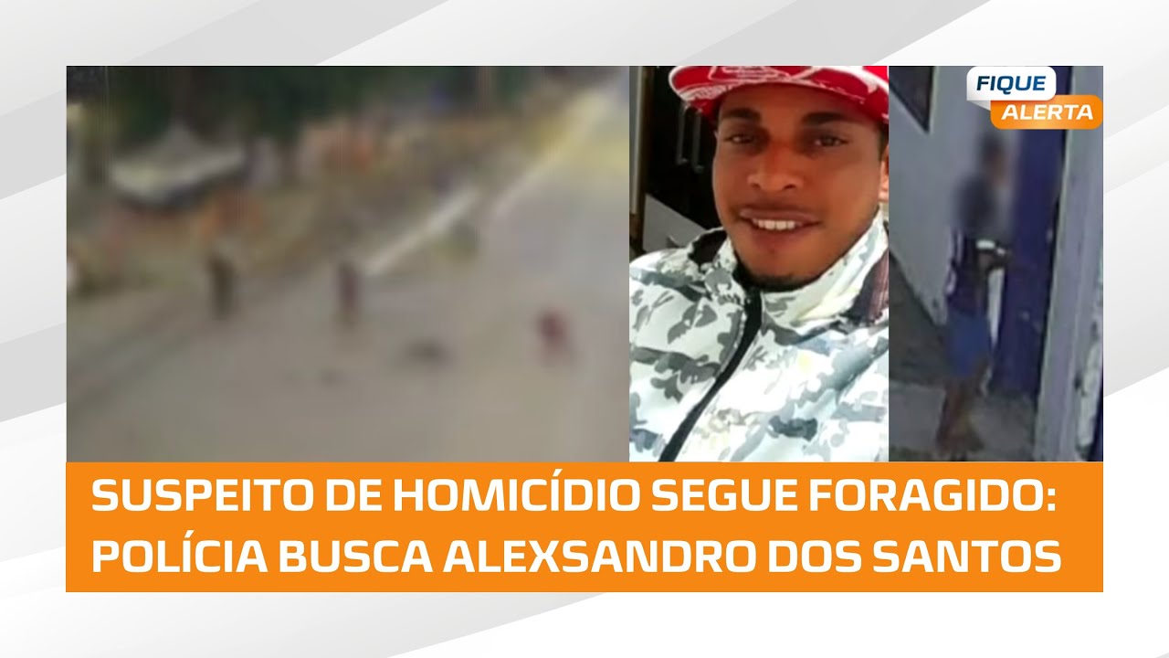 Assassinato em dezembro de 2025: polícia intensifica buscas por suspeito #FiqueAlerta