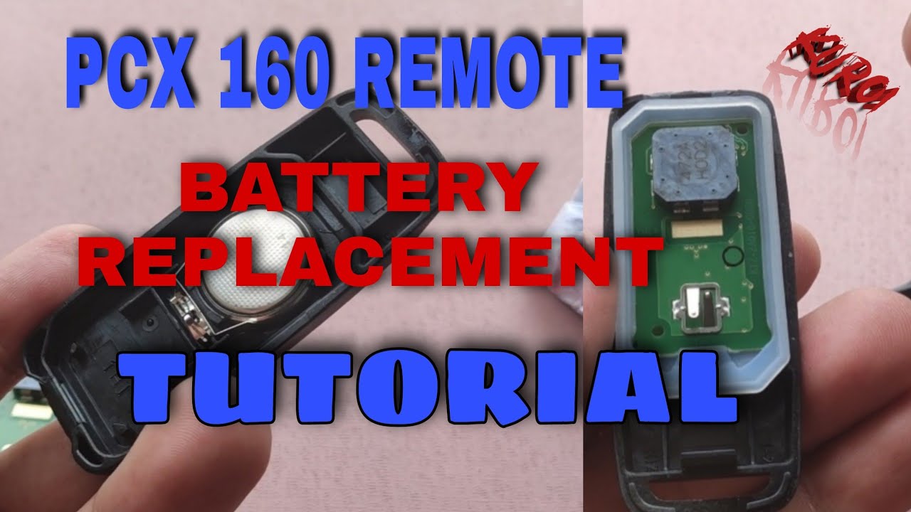 HONDA PCX 160 || HOW TO CHANGE REMOTE'S BATTERY OF PCX 160 || TUTORIAL