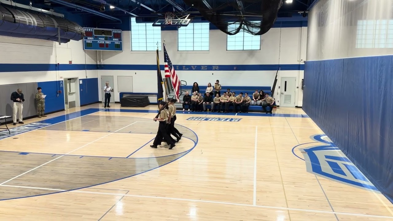 Linden High School NJROTC - Varsity Color Guard (Sterling)