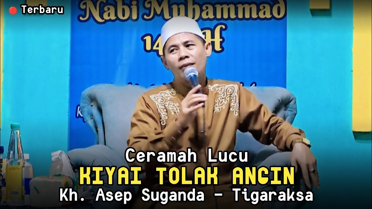 🔴 CERAMAH LUCU KIYAI TOLAK ANGIN | ISRA MI'RAJ - MASJID AT-TAUBAH