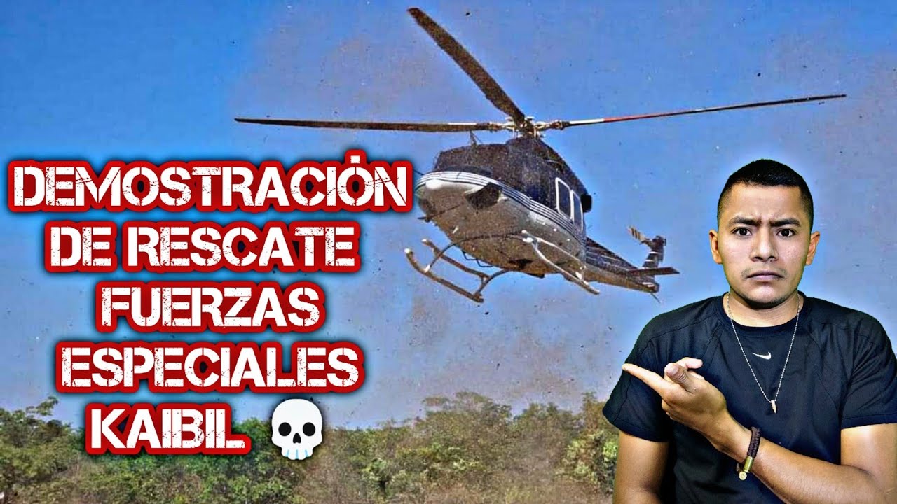 ASI ACTÚA EL GRUPO DE FUERZAS ESPECIALES KAIBIL ☠️ EJÉRCITO DE GUATEMALA (Soldado Chay)