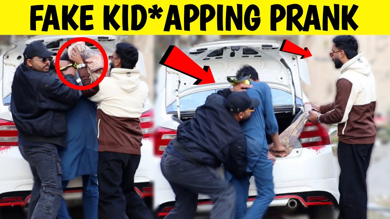 Fake Kidnapping Prank (Part-2)😂|| by Iqbal Malik & Sharik Shah on @sharikshah