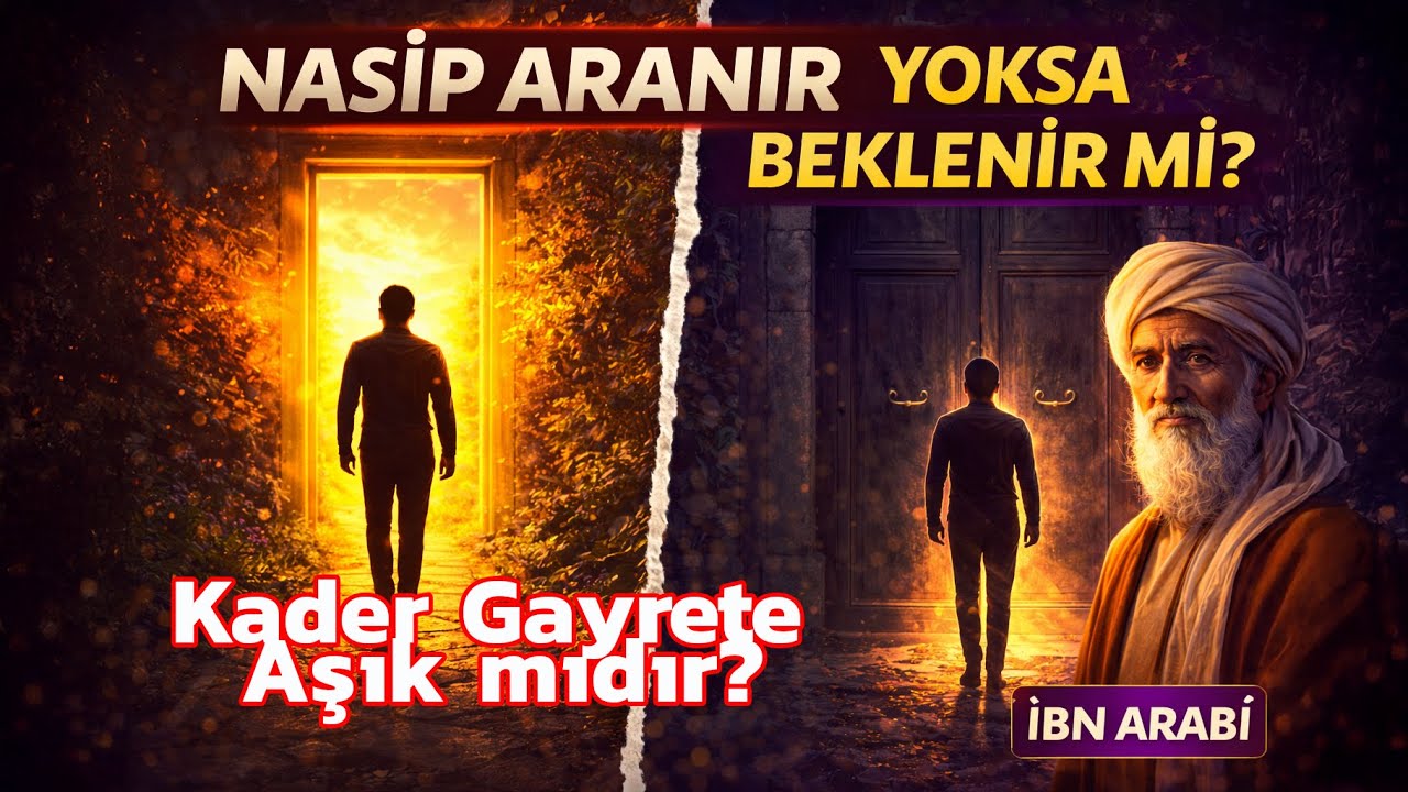 Nasip Aranır mı Beklenir mi? | İbn Arabi’ye Göre Kaderle Buluşmanın 5 Kuralı