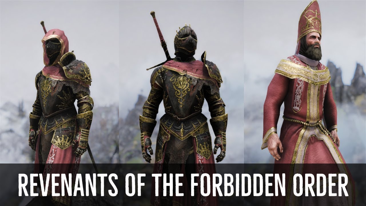 Skyrim Mods: Revenants of the Forbidden Order | Armor & Quest Mod SSE (PC & XBOX)