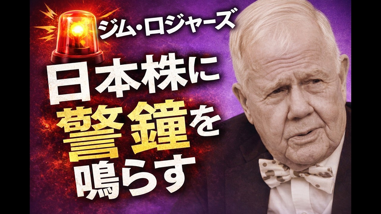 日本株の熱狂：ジムロジャーズからの最終警告