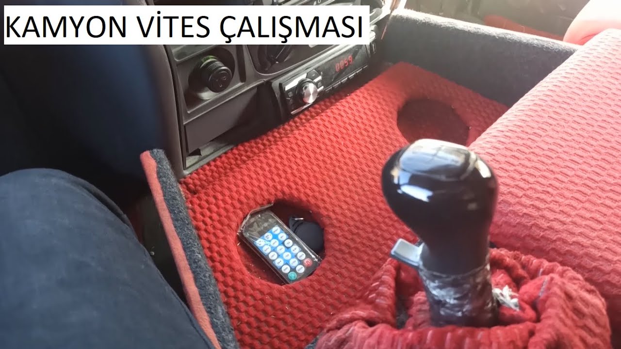KAMYON / TIR ÇARPMALI VİTES ÇALIŞMASI