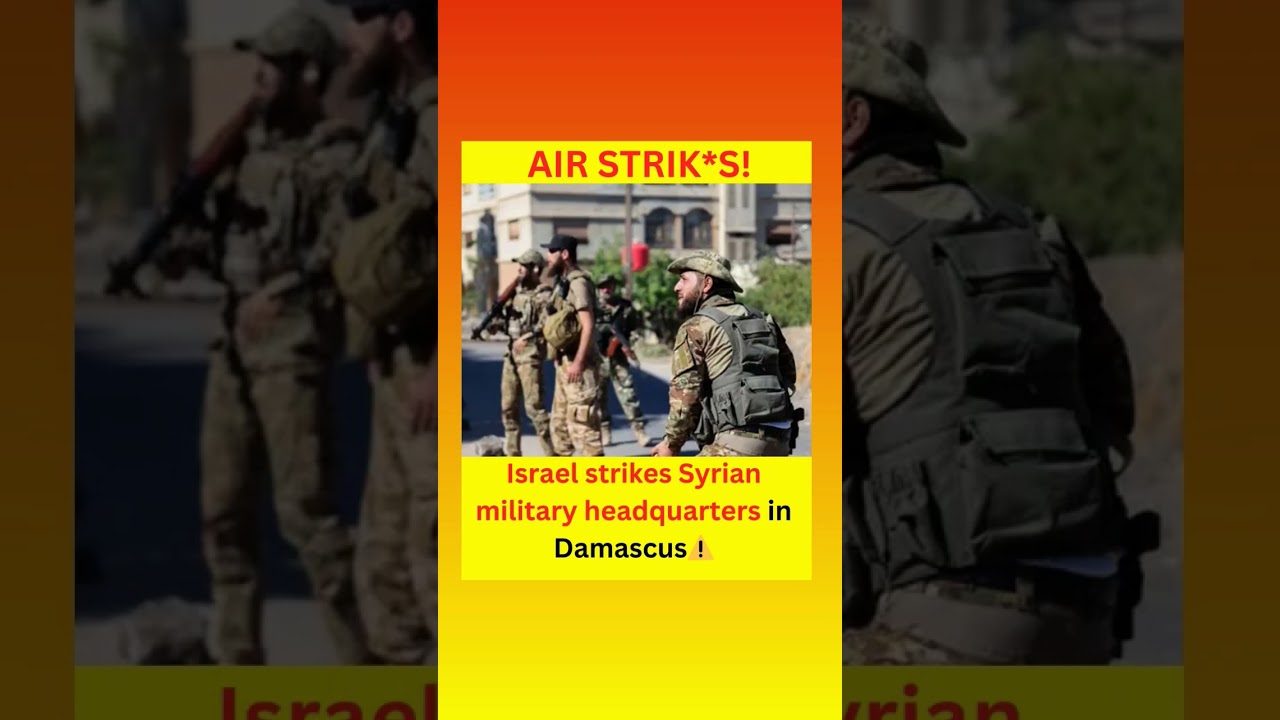 #IsraelSyriaTensions #DamascusStrike #MiddleEastCrisis #IsraelAirstrike #israel #syria #airstrike