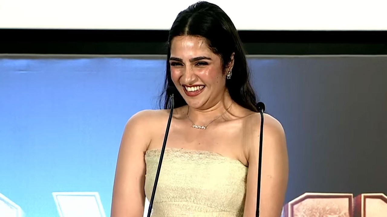 Actress Rukmini Vasanth Speech @ #TOXIC Movie Trailer Launch Event