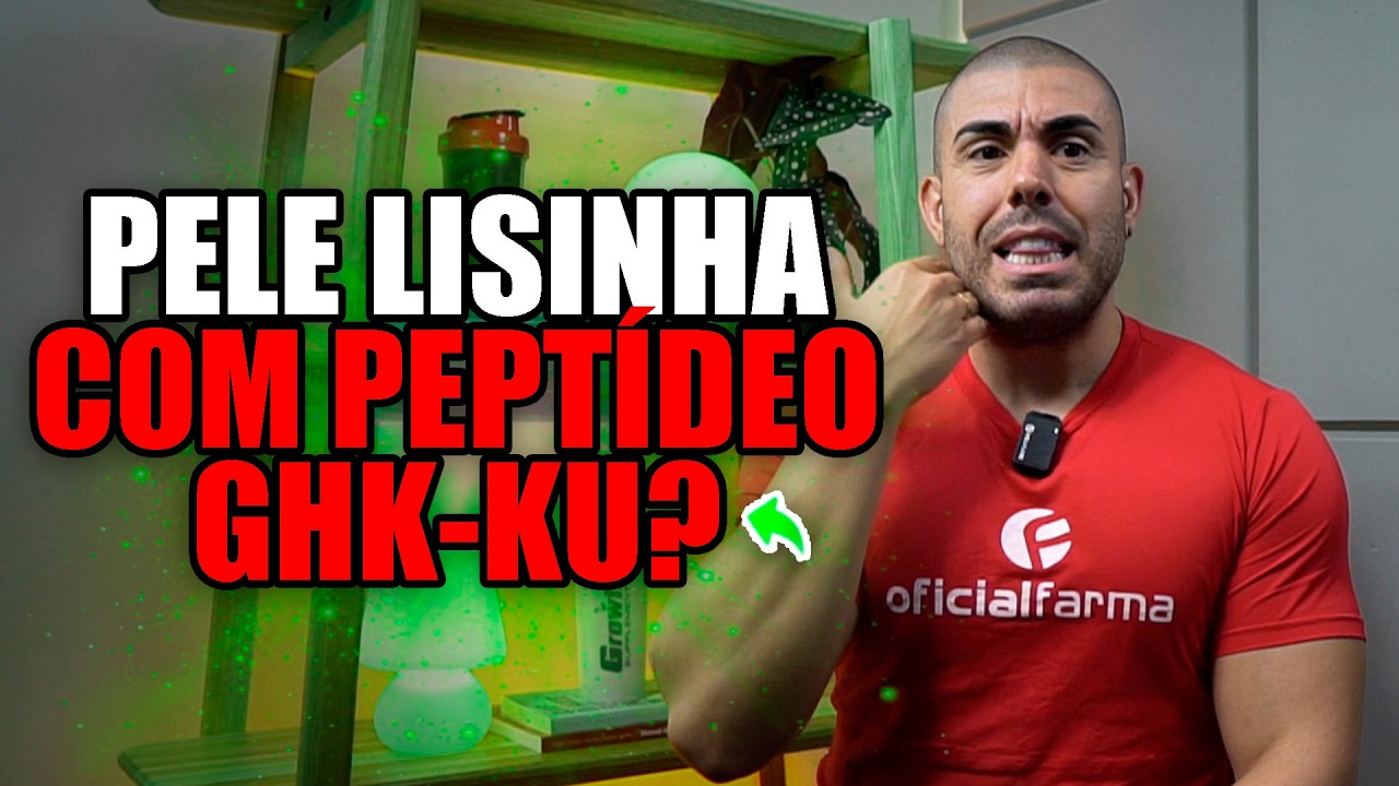 Pept&iacute;deo GHK-CU | Pele, cabelo e regenera&ccedil;&atilde;o