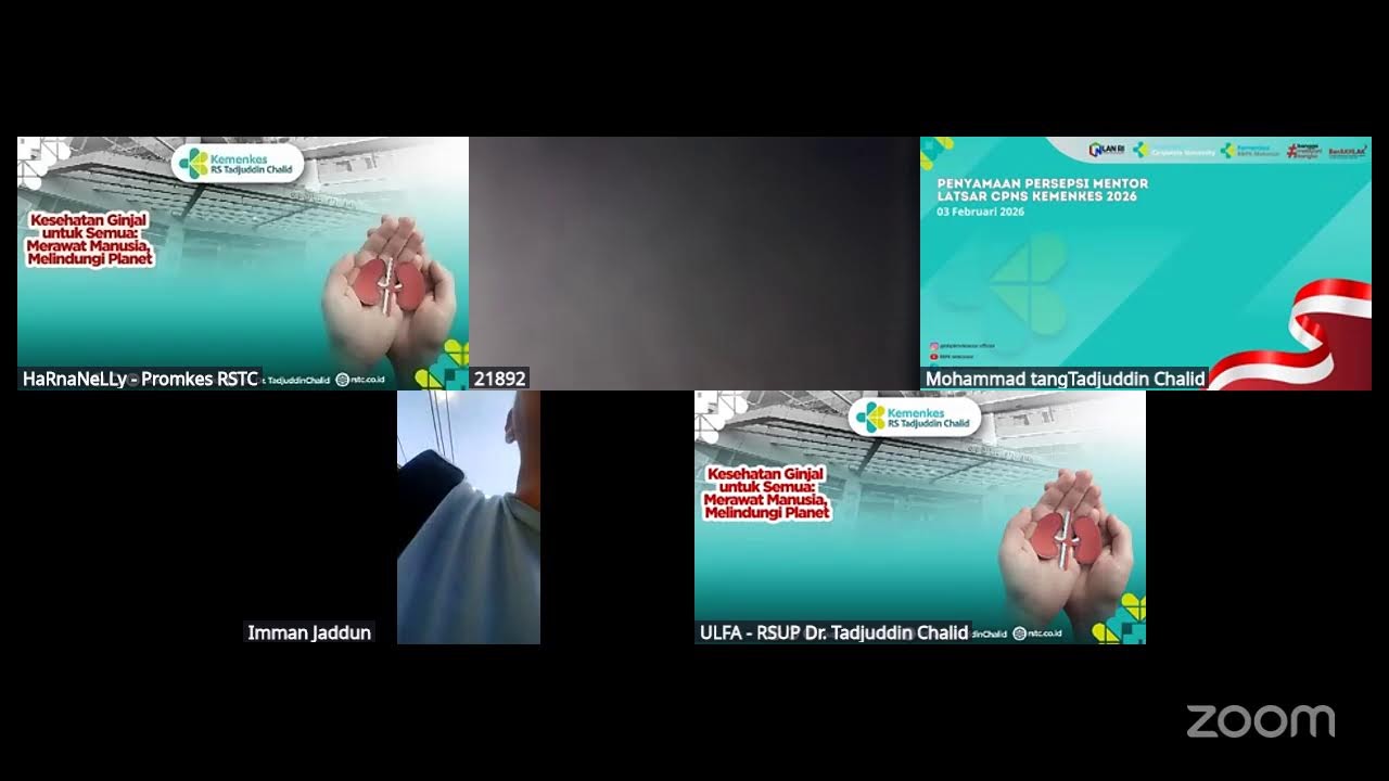 RSUP dr. Tadjuddin Chalid Makassar's Zoom Meeting