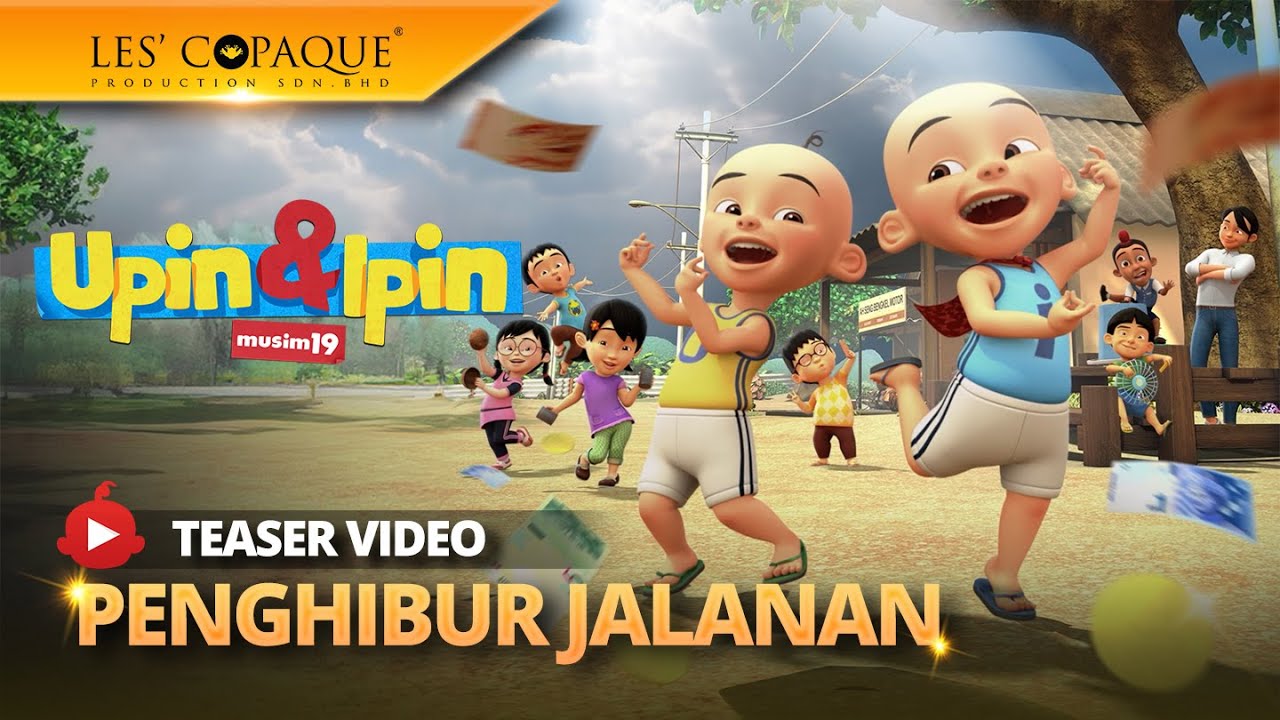 Upin & Ipin Musim 19 - Penghibur Jalanan (Episod Baru)