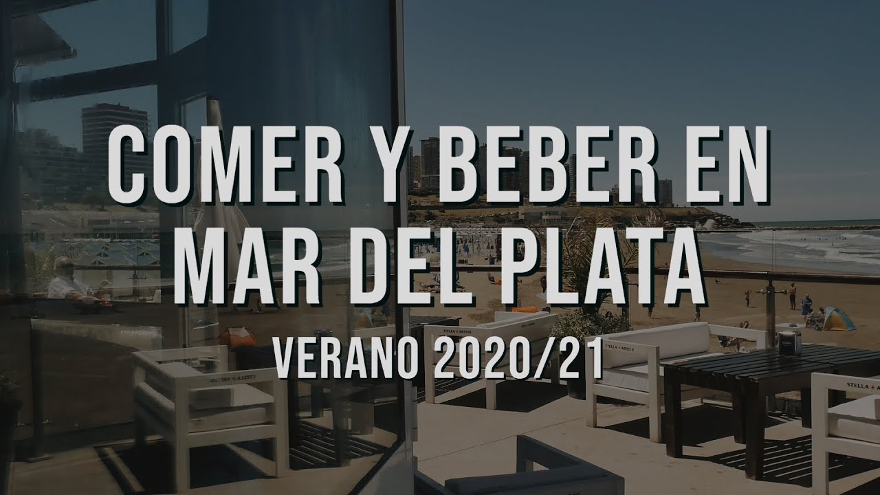🍽️ Comer y beber en Mar del Plata - Temporada de Verano 2021