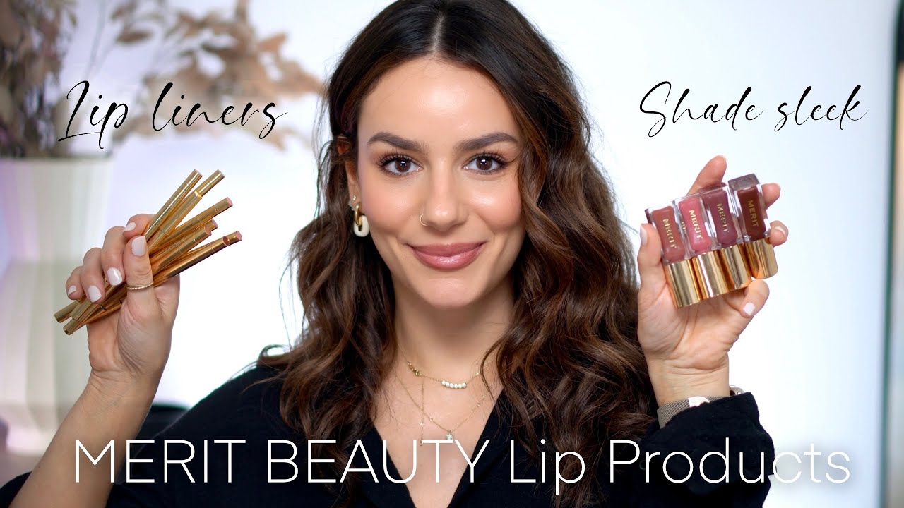 NEW MERIT LIP LINER: Unique and Innovative Lip Formula + NEW SHADE SLEEK SHEEN