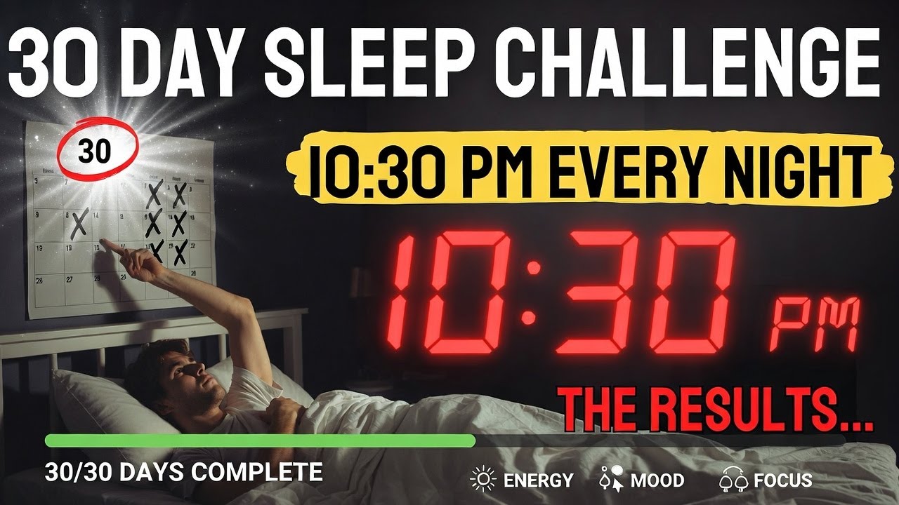 I Slept at 1030 PM for 30 Days   Here's What Happened to My Body