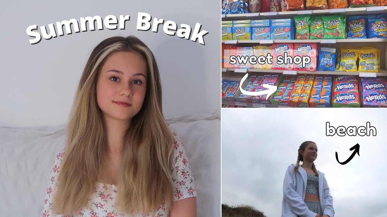 Summer Break *vlog | beach and shopping