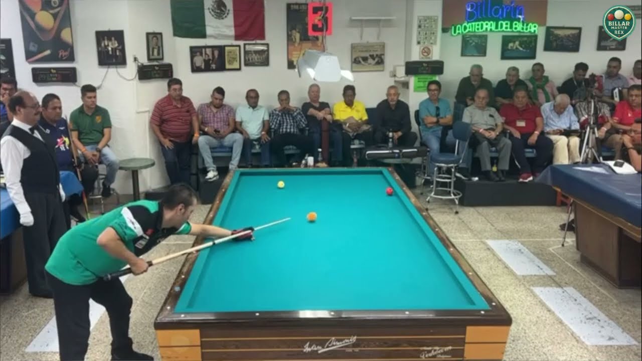 💥Raymundo Muñoz 🆚 Heriberto Aristizabal Casquillo | Semifinales Copa BillarOnline .