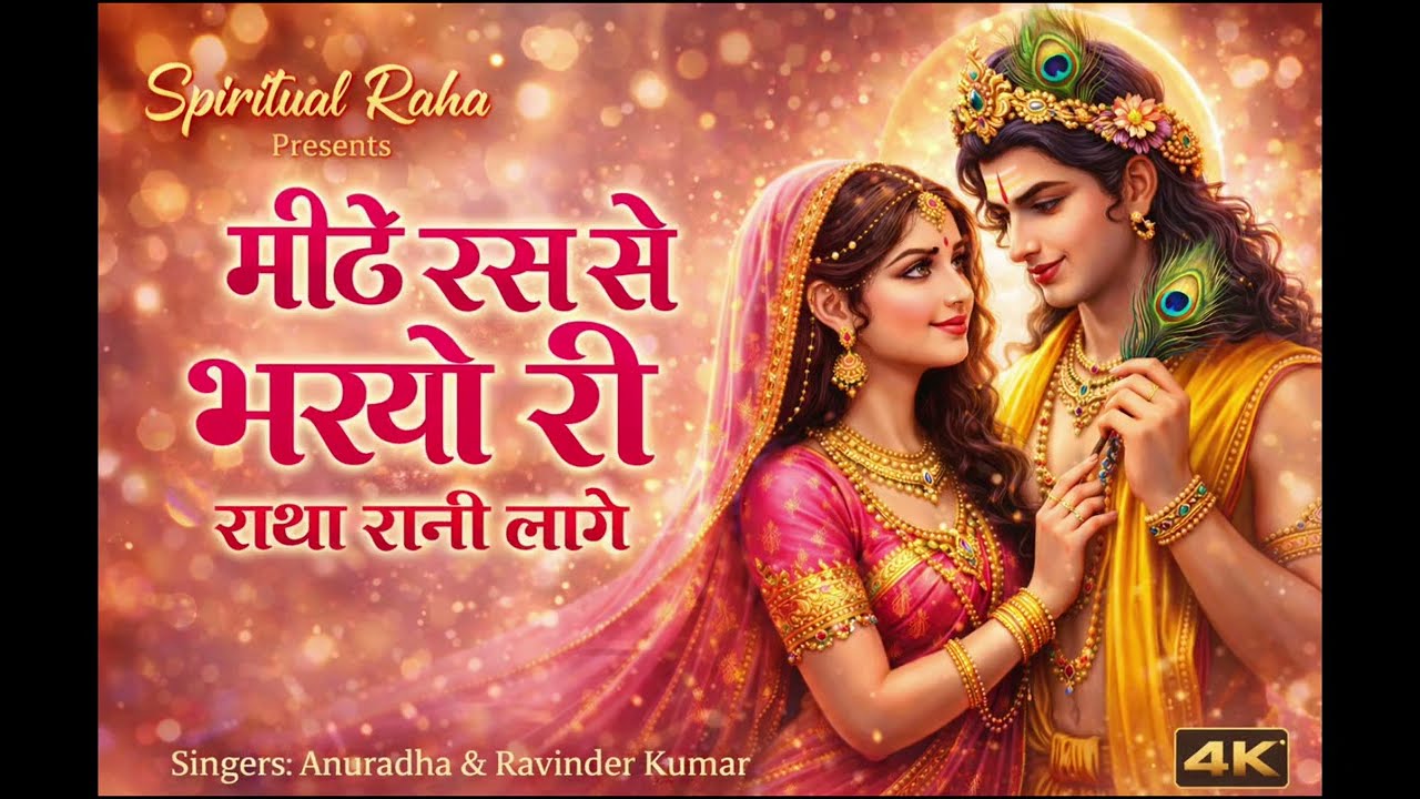 मीठे रस से भरियो री राधा रानी लागे I Traditional Rajasthani and Mewari IBhajanSpiritual Raha #bhakti