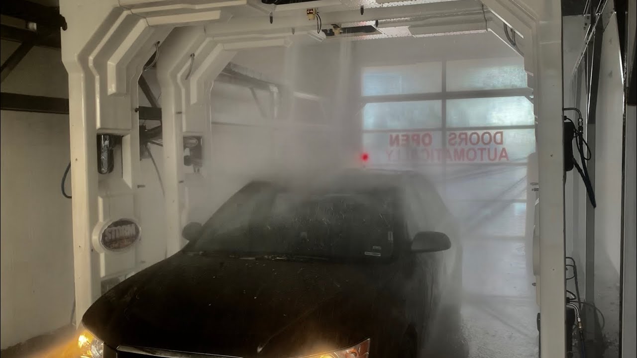 RARE Storm TouchFree Car Wash Outside View