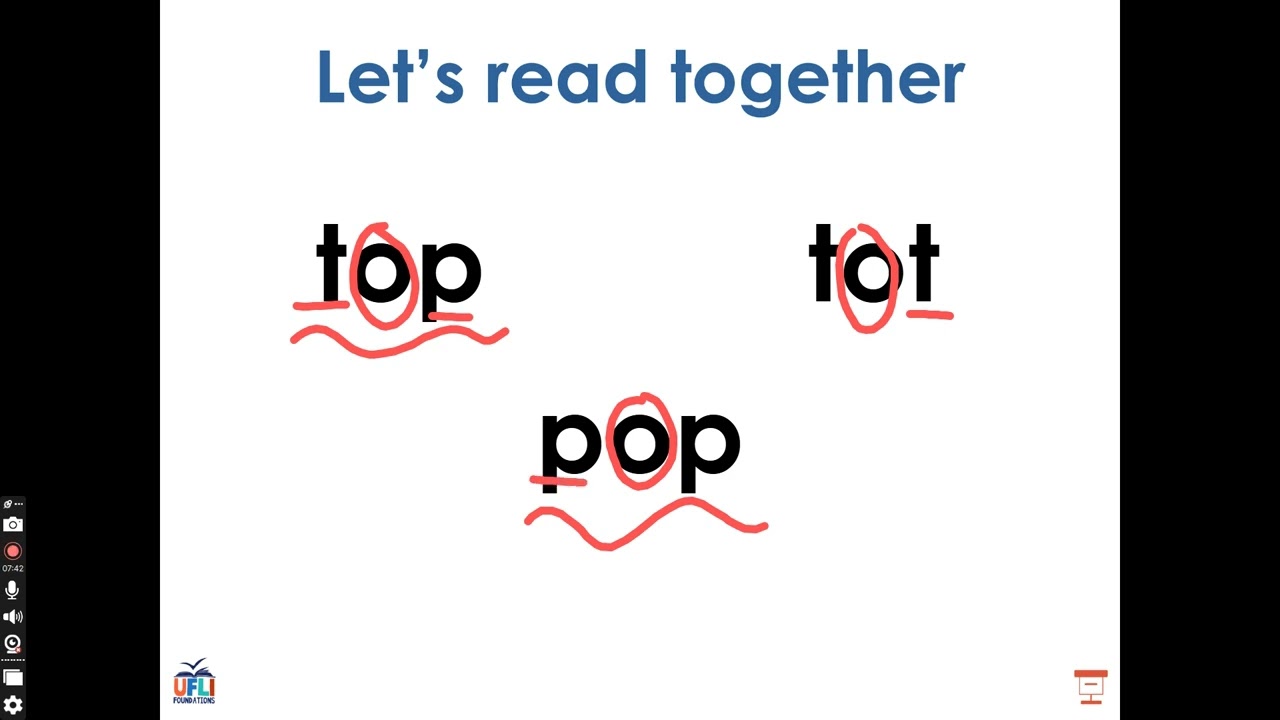 UFLI Lesson 12: o /o/
