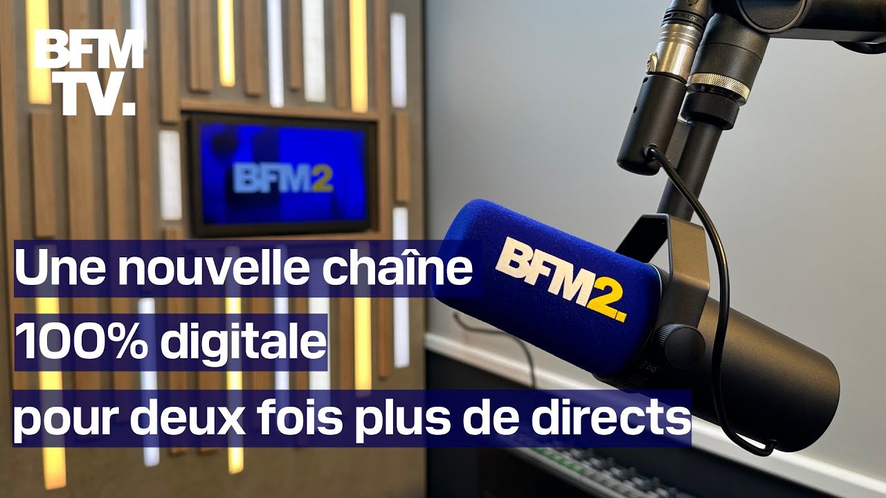 Lancement de BFM2: la nouvelle cha&icirc;ne info 100% digitale pour suivre toutes les actualit&eacute;s