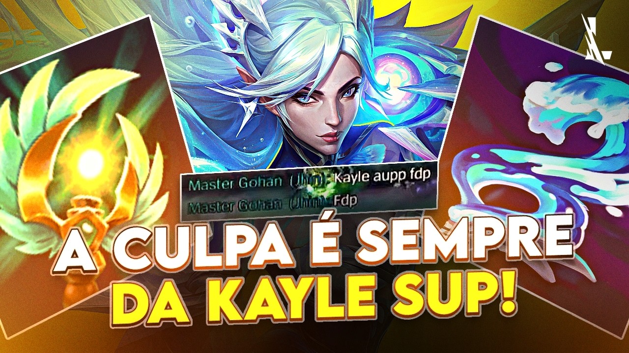 CURA INFINITA + INVENCIBILIDADE! A MELHOR FORMA DE JOGAR DE KAYLE, PORÉM... | LoL Wild Rift