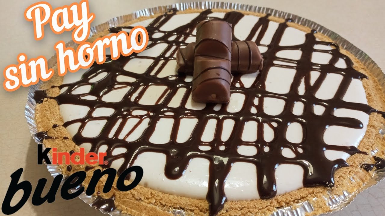 Como hacer CHEESECAKE de CHOCOLATE KINDER BUENO! 🤤