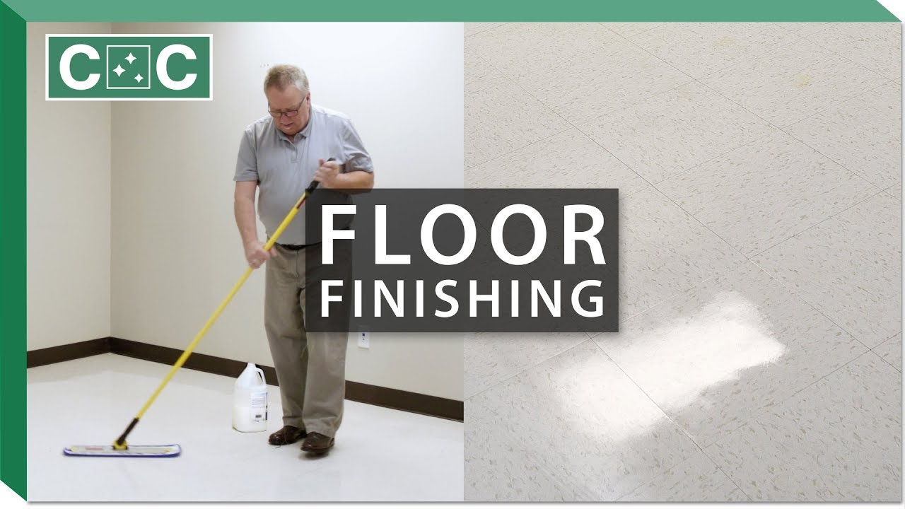 How to Seal and Finish a Floor | Floor Refinishing Part 2 | Clean Care