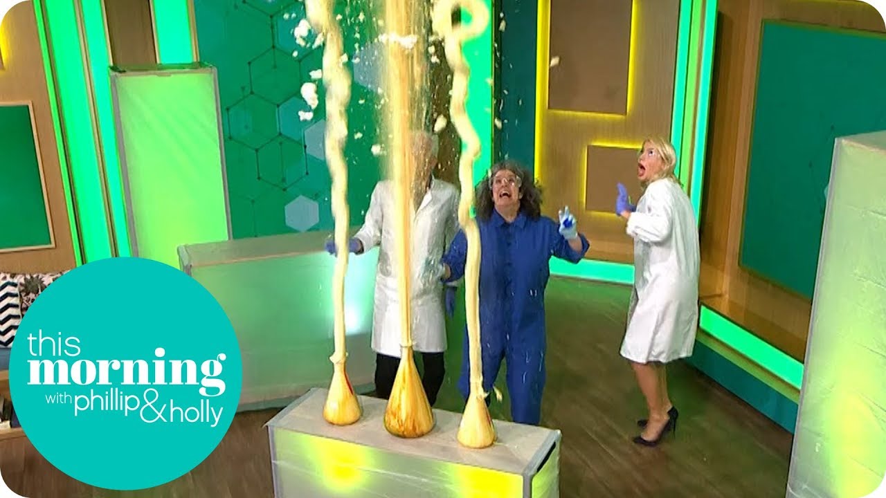 Phillip & Holly Make a Massive Explosion in the Studio | This Morning