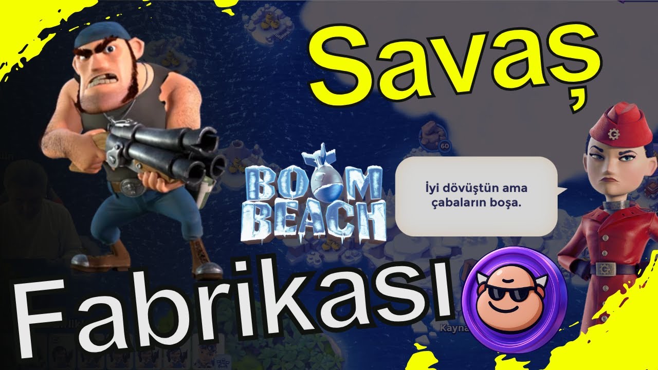 Savaş Fabrikası Albay Gearheart  War Factory Boom Beach T&uuml;rk&ccedil;e