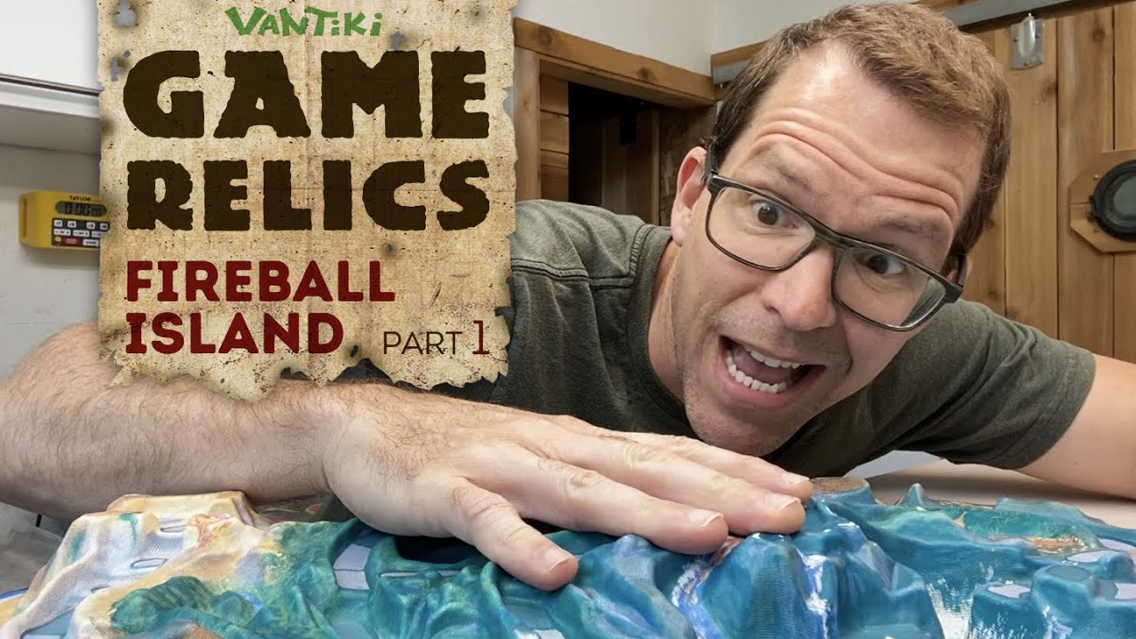 Fireball Island pt1 - rebuilding the 1986 classic board game - Game Relics