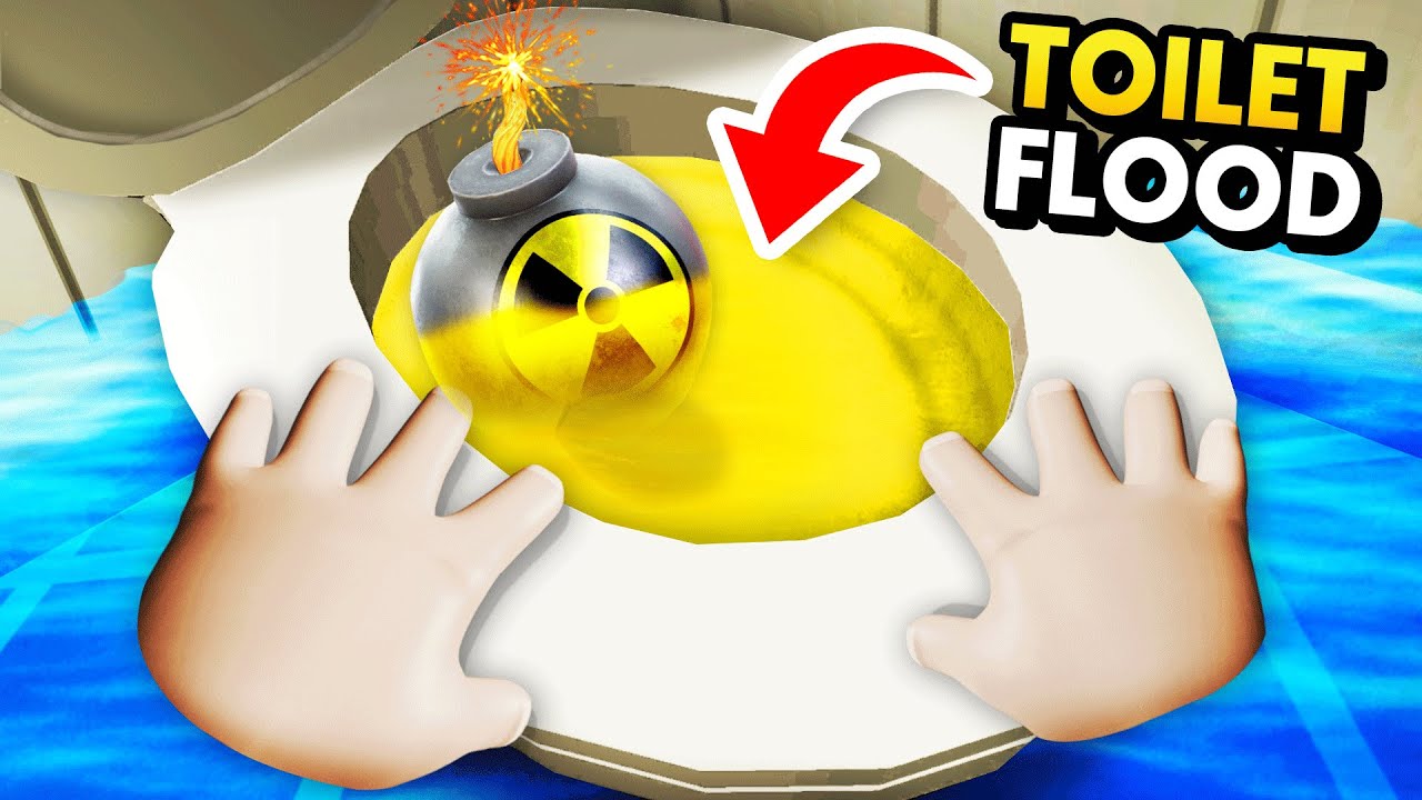 VR BABY Drinks TOILET WATER And FLOODS HOUSE