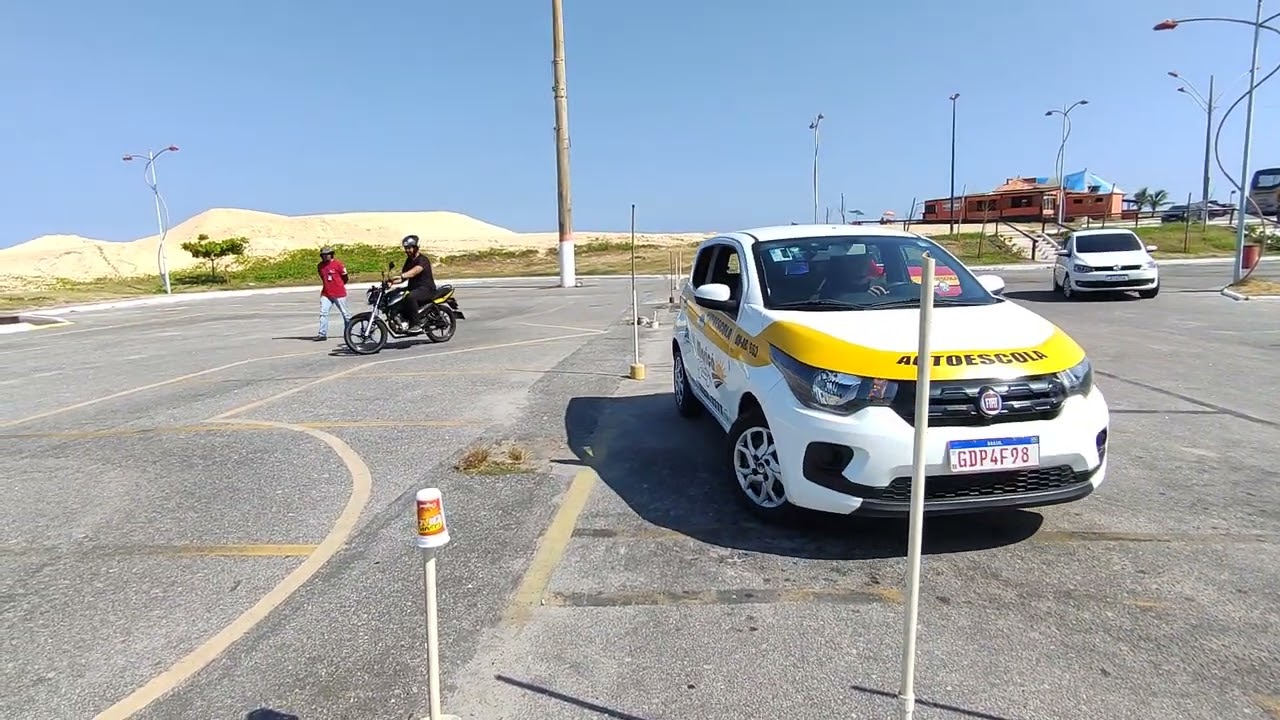 Como passar na prova do DETRAN. baliza do Fiat mobi. simulado do DETRAN. Maricá RJ