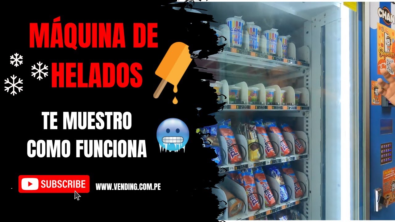 Increíble Máquina de Helados Automática | Vending 2024