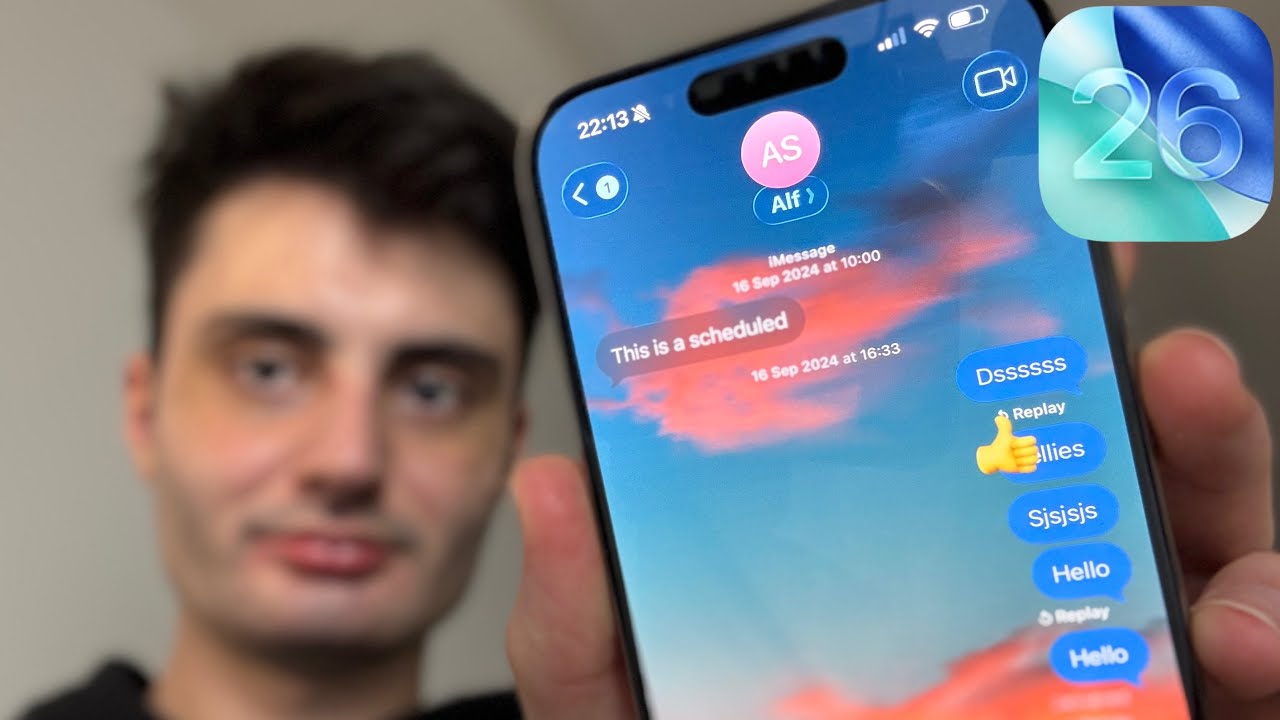 iOS 26 Message Background - How To Change It🔥🔥 (iOS 26 Background Messages