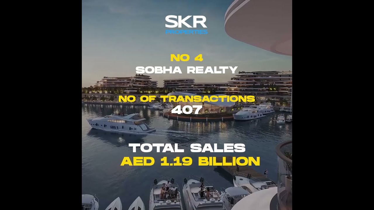 Top 10 Developers with the Highest Sales in Dubai &ndash; January 2025!